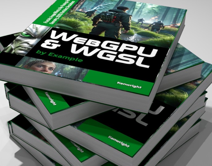 WebGPU and WGSL by Example: Fractals, Image Effects, Ray-Tracing, Procedural Geometry, 2D/3D, Particles, Simulations